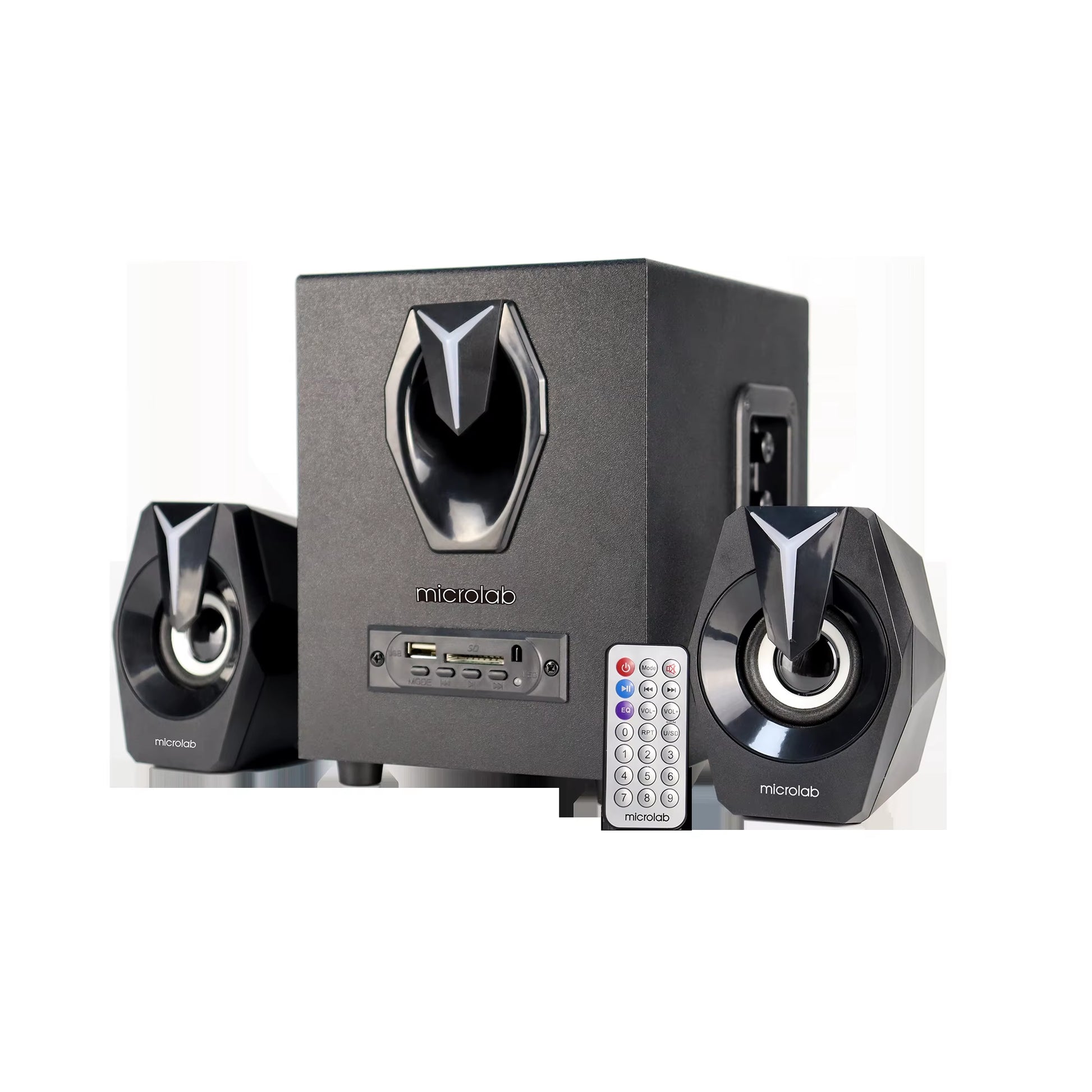 Microlab Stylish 7Colour LED 2.1 Stereo Blue Tooth Speaker G100BT for Gaming