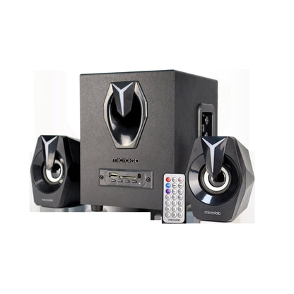 Microlab Stylish 7Colour LED 2.1 Stereo Blue Tooth Speaker G100BT for Gaming