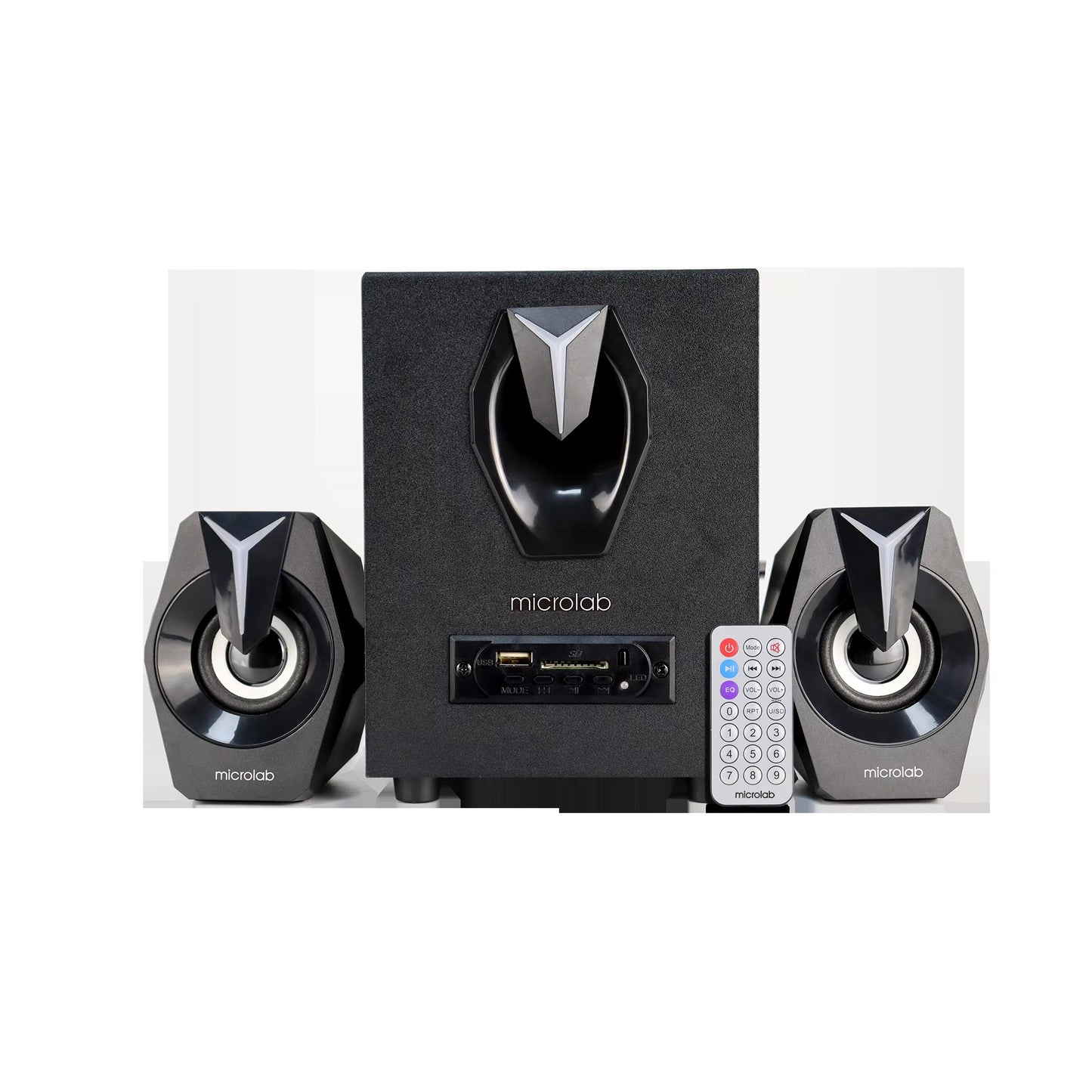 Microlab Stylish 7Colour LED 2.1 Stereo Blue Tooth Speaker G100BT for Gaming