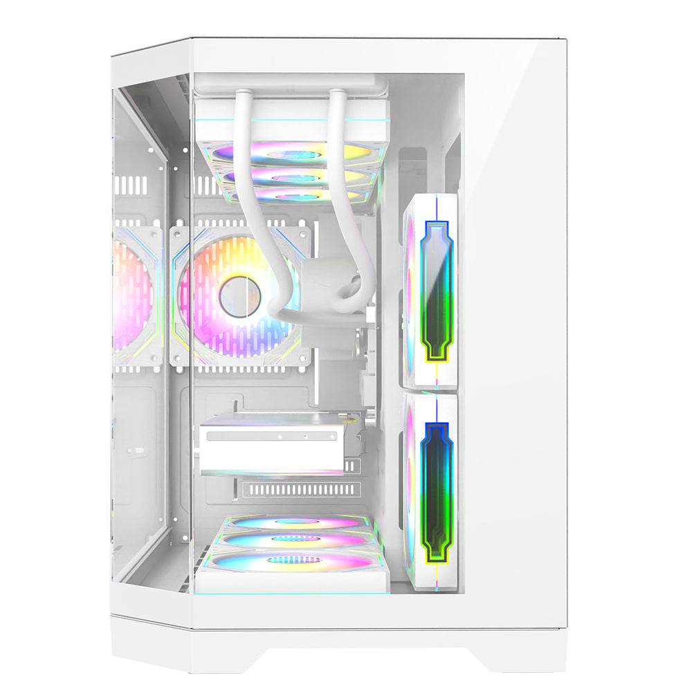 Micro ATX PC Case Gaming Case - MATX 412-3G