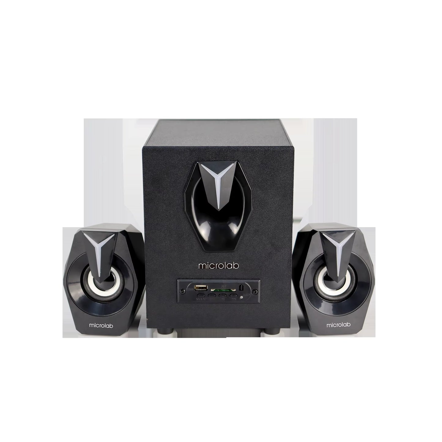 Microlab Stylish 7Colour LED 2.1 Stereo Blue Tooth Speaker G100BT for Gaming